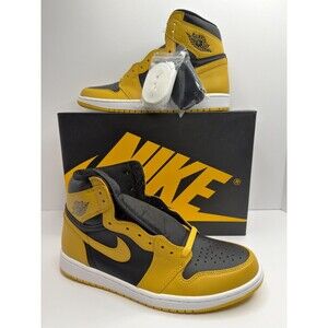 Nike Air Jordan 1 High OG Pollen Yellow Black White 555088-701 Men’s Size 11